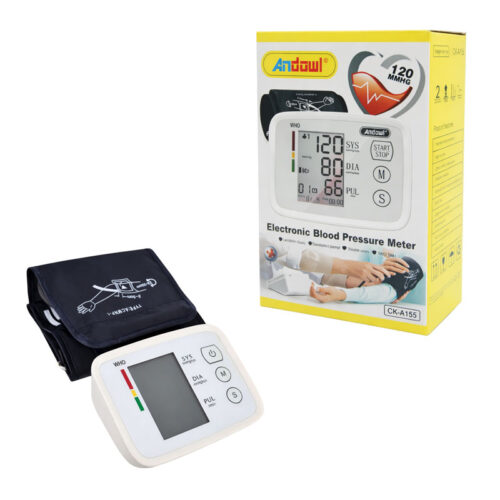 Andowl Ηλεκτρονικό Πιεσόμετρο Μπράτσου Ψηφιακό με Οθόνη LCD CK-A155 - Electronic Blood Pressure Meter