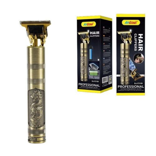 Andowl Επαναφορτιζόμενη Κουρευτική Μηχανή Χρυσή Q-LF2100 - Hair clipper professional