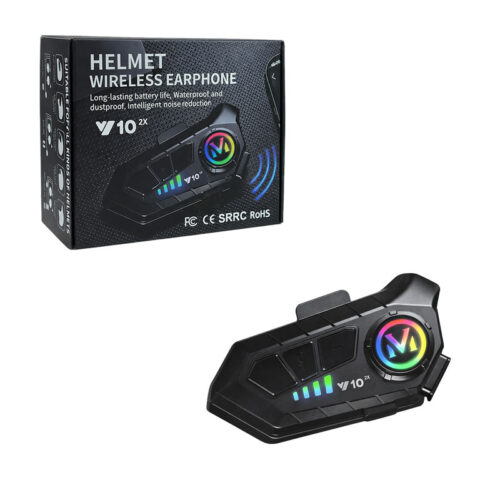 Ασύρματο Bluetooth Ενδοεπικοινωνίας Κράνους V10 - Helmet Wireless Earphone V10