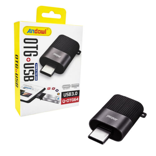 Andowl Αντάπτορας OTG Type-C σε USB 3.0 Q-OTG64 - OTG Adapter