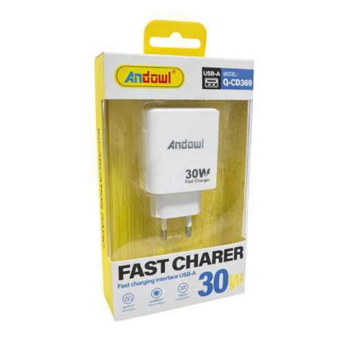 Andowl Φορτιστής 30W Q-CD369 - Fast Charger