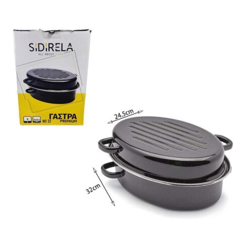 Sidirela Γάστρα 32x24,5cm - Sidirela oval roaster
