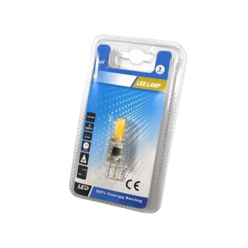 R&H μίνι λάμπα G4 3W 12V θερμό χρώμα – Mini light LED lamp bulb
