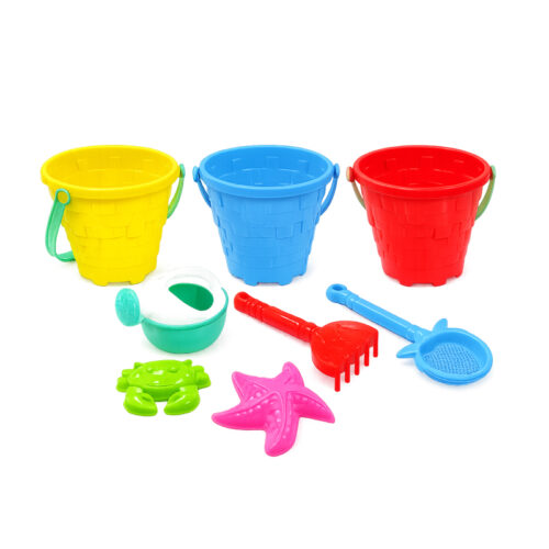 Παιδικό Σετ Παραλίας με Κουβαδάκι και Εργαλεία Άμμου - Kids Beach Set with Bucket and Sand Tools