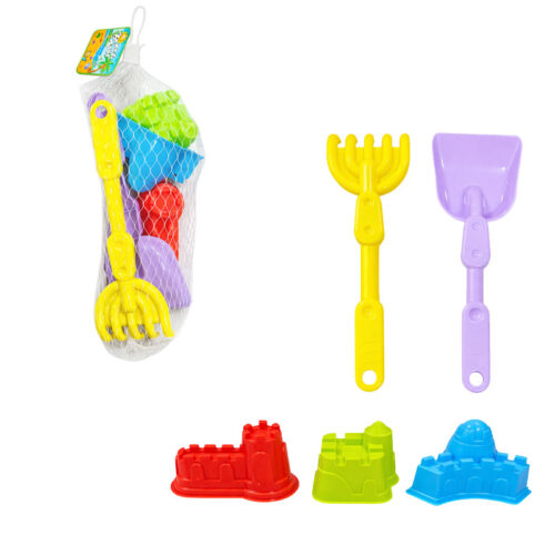 Σετ Παιχνίδια Παραλίας με Καλούπια - Beach Toys Set