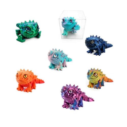 Εύκαμπτο Ζωάκι 3D Printed με Κινούμενες Αρθρώσεις - Flexible 3D Printed Articulated Animal Toy