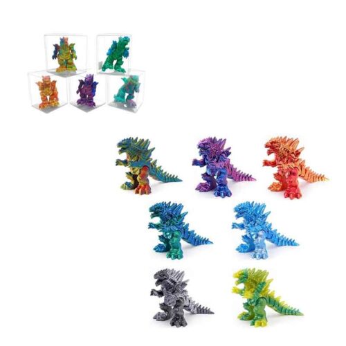 Εύκαμπτος Δεινόσαυρος 3D Printed με Κινούμενες Αρθρώσεις - Flexible 3D Printed Articulated Dinosaur Toy