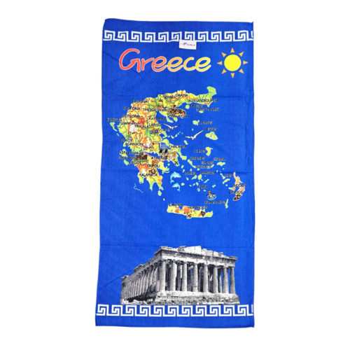 Πετσέτα θαλάσσης Greece 140x70cm - Beach towel Greece