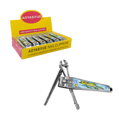 AOYASIYUE Σετ Νυχοκόπτες Σουβενίρ Χάρτης Χαλκιδικής 12τμχ - Chalkidiki Map Souvenir Nail Clippers Set