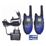 Baohui T-688 Plus Walkie Talkie με Μονόχρωμη Οθόνη Σε Μπλε Χρώμα - Walkie Talkie