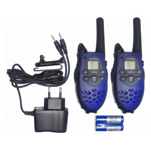 Baohui T-688 Plus Walkie Talkie με Μονόχρωμη Οθόνη Σε Μπλε Χρώμα - Walkie Talkie