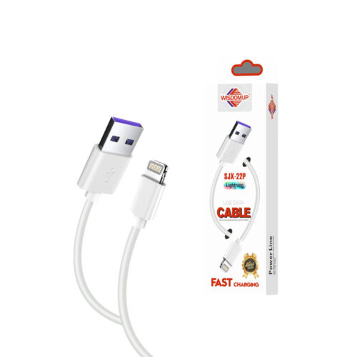 Wisdomup Καλώδιο Φόρτισης και Μεταφοράς Δεδομένων USB σε Lightning SJX-22P - USB to Lightning Charging and Data Cable