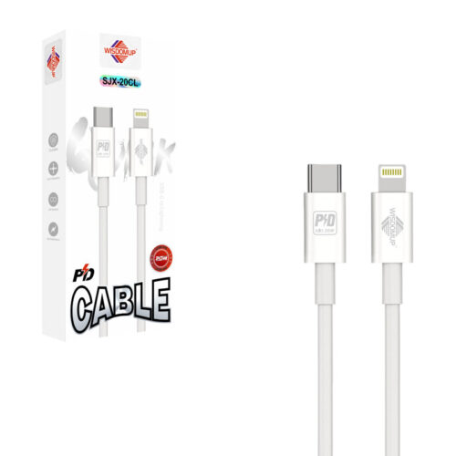 Wisdomup Καλώδιο Φόρτισης και Δεδομένων USB-C σε Lightning PD 20W SJX-20CL - USB-C to Lightning PD Fast Charging Data Cable