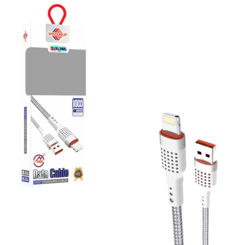 Wisdomup Καλώδιο Φόρτισης και Δεδομένων USB σε Lightning Ταχείας Φόρτισης - USB to Lightning Fast Charging Data Cable